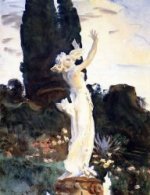 Statue of Daphne - John Singer Sargent Oil Painting