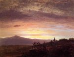 Mount Katahdin II - Frederic Edwin Church Oil Painting