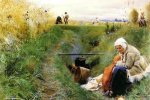 Our Daily Bread - Anders Zorn Oil Painting