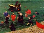 Bathing - Oil Painting Reproduction On Canvas