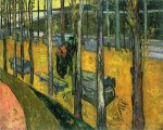 Les Alychamps, Autumn - Vincent Van Gogh Oil Painting