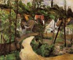 A Turn in the Road - Paul Cezanne Oil Painting