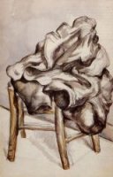 Jacket on a Chair - Paul Cezanne Oil Painting