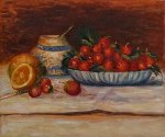 Strawberries - Pierre Auguste Renoir Oil Painting