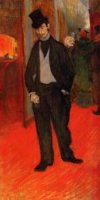 Dr. Gabriel Tapie de Celeyran - Henri De Toulouse-Lautrec Oil Painting