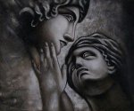 Embrace V - Oil Painting Reproduction On Canvas