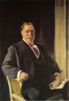 President Taft - Joaquin Sorolla y Bastida Oil Painting