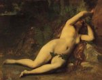 Eve After the Fall - Alexandre Cabanel Oil Painting