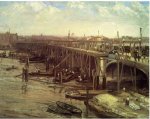 The Last of Old Westminster - James Abbott McNeill Whistler Oil Painting