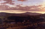 Ira Mountain, Vermont - Frederic Edwin Church Oil Painting