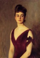 Mrs. Charles E. Inches nee Louise Pomeroy - Oil Painting Reproduction On Canvas