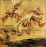 The Fall of Icarus - Peter Paul Rubens Oil Painting