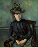 Woman in a Green Hat - Oil Painting Reproduction On Canvas