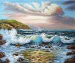 Musical Tides - Oil Painting Reproduction On Canvas