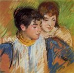 The Two Sisters - Oil Painting Reproduction On Canvas
