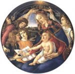 Madonna of the Magnificat (Madonna del Magnificat) - Sandro Botticelli oil painting