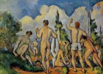 The Bathers II - Paul Cezanne oil painting