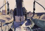 Funell of Trawler - Edward Hopper Oil Painting