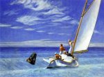 Ground Swell - Edward Hopper Oil Painting