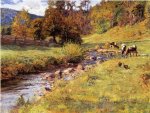 Tennessee Scene - Theodore Clement Steele Oil Painting