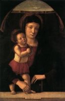 Madonna with Child II - Giovanni Bellini Oil Painting