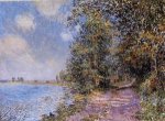 An August Afternoon near Veneux - Oil Painting Reproduction On Canvas