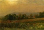 New England Landscape - Albert Bierstadt Oil Painting