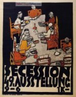 Forty-Ninth Secession Exhibition Poster by Egon Schiele.