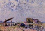 The Loing Canal at Saint-Mammes - Oil Painting Reproduction On Canvas