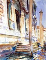 Doorway of a Venetian Palace - Oil Painting Reproduction On Canvas