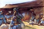 Black Tent - John Singer Sargent oil painting