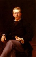 Portrait of John William Mackay - Alexandre Cabanel Oil Painting
