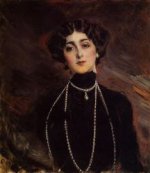 Portrait of Lina Cavalieri - Oil Painting Reproduction On Canvas