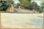 Prospect Park, Brooklyn II - William Merritt Chase Oil Painting