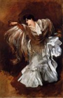 La Carmencita - John Singer Sargent Oil Painting