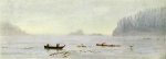 Indian Fisherman - Albert Bierstadt Oil Painting