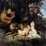 Romulus and Remus - Peter Paul Rubens oil painting