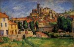 Gardanne - Paul Cezanne Oil Painting