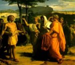 Cincinnatus Receiving Deputies of the Senate - Alexandre Cabanel Oil Painting