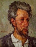 Portrait of Victor Chocquet II - Paul Cezanne Oil Painting