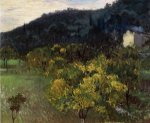 Landscape near Grasse - John Singer Sargent Oil Painting