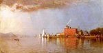 Along the Hudson - Alfred Thompson Bricher Oil Painting