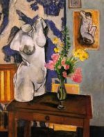 plaster torso - Henri Matisse Oil Painting