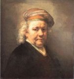 Self Portrait 5 - Rembrandt van Rijn Oil Painting