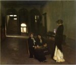 Venetian Bead Stringers II - John Singer Sargent Oil Painting