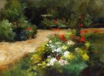 Garden - Gustave Caillebotte Oil Painting