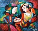 A Queen's Affection - Oil Painting Reproduction On Canvas