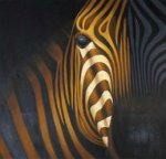 Zebra - Oil Painting Reproduction On Canvas