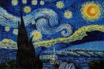 Starry Night III - Vincent Van Gogh Oil Painting