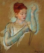 The Long Gloves - Oil Painting Reproduction On Canvas